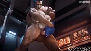 Juno Rides and Blowjob Futanari 3D [RadRoachHD]