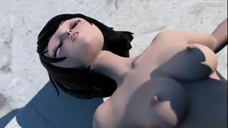 3D Outdoor Fuck Academy School