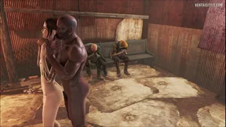 Fallout 4 Animation - Busty Elie Get Fuck by Pastor 3D