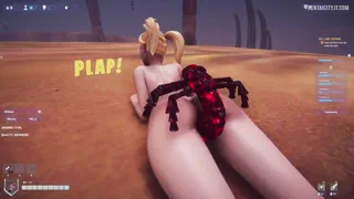 Monsters breeding porn game video (Sombionic)