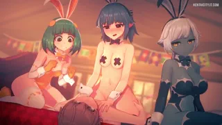 Foursome hentai video [Anna Anon]