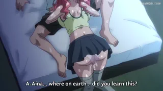 Hentai Teen Boob Job and Blowjob