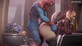 Spider Man Fucked Horny Furry Squirel