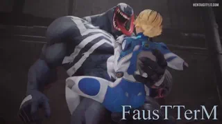 Sue Storm And Venom Anime Sub (Faustterm) [Marvel]