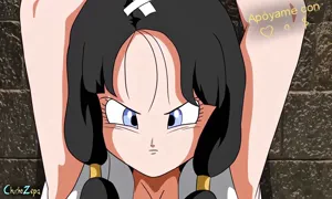 Videl Using Her Tight Pussy To Catch a Robber