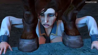 Elizabeth Getting Fucked by the Demon-Horse from Berserk | LacroixSFM Progress [Berserk]