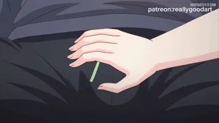 Lewd Ahegao - Busty step sister edging me