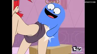 Bloo Me - Frankie gets double Penetration