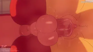 Anal Domination with Monster Girl