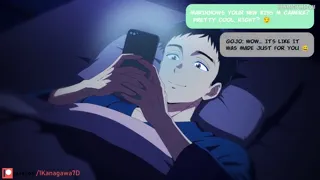 Gojo gets a pic from Cute Marin [Sono Bisque Doll Wa Koisuru]