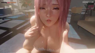 Big Tits Honoka Playing 3D