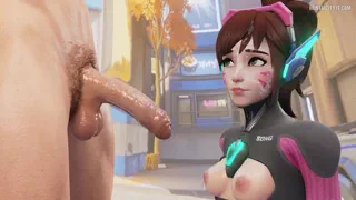 Horny D.Va face cum  [Bewyx]