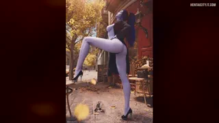 [Overwatch] (61cent ) Those tits, those legs! Widowmaker is made for breeding