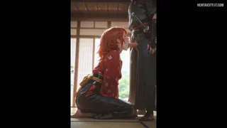 Samurai Slut’s Wet Pussy Gets Destroyed by Strong Cock (Audio)