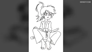 Tomoe [Rogueserpent] Samurai Girl Feet