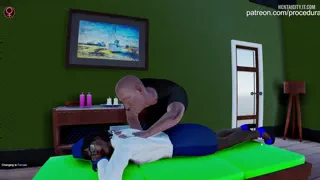 Massage after flight (Proceduralis) [Original]