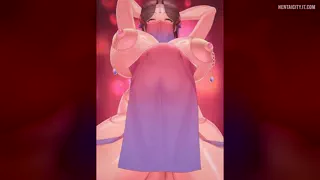 The dancer showing you her huuuge cock (Pukupukubu)