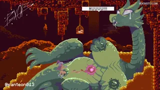 He's got a great weapon to take her down