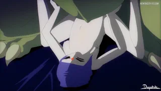 Raven and the dinosaur...what (Deepstroke) [Teen Titans]