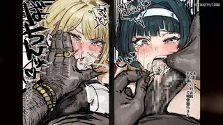 The lesbian duo and their misogynist manager,where the manager shows them how wrong and filthy it is to be a lesbian and is on a mission to teach them that dick is better then pussy (Send A Starter)