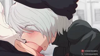 2B blowjob (Gintsu) [Nier:automata]