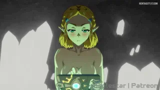 Link interrupt Zelda bath time [Maplestar]