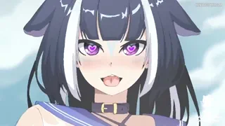 She seems to be mesmerized