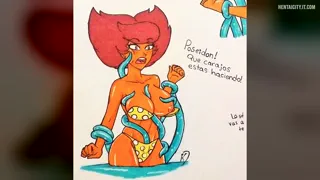 Hestia and Poseidon In The Pool (@kolossus_draw) [Destripando La Historia]