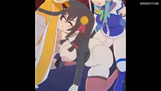 I was invited to a girls sleepover but I didn’t expect it to be this kind of sleep over~