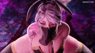 Akali having some nice totally innocent fun~ (Ryanrenos)