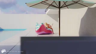 Backdoor open - Pool Side scene - (Good Luke)