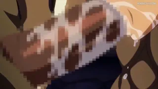 Both of her holes being used.. that way no one will hear her :3