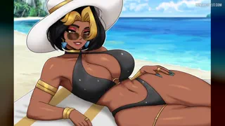 A rich, sexy and powerful woman and her hung boy toy husband~