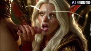 Fantasyanim presents: Elves Getting Pussy Licked &amp; Doggy Pounded