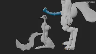 The only hair dynamics on the girl are stiff