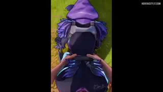 Mewtrix, the Raven team captain in Rule 34 [Fortnite]