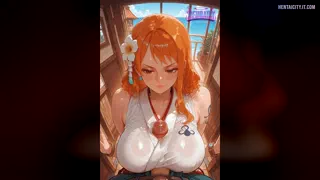 Cum on my tattoo and I'll navigate you to heaven - Nami, One Piece