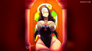 Two sides of the nun