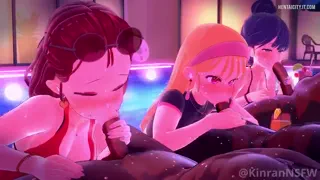 Akane, Ruby & Kana's Poolside Audition ❤️ (@kinrannsfw) [Oshi No Ko]