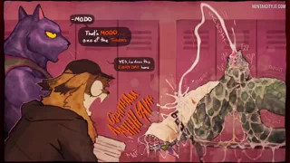 MODO is preparing for the big game!!!💦💦💦 [M] (Fanofthefurr)