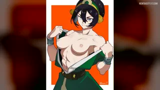 Toph Beifong undressing [Avatar: The Last Airbender] (Haennx)