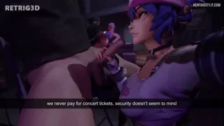 Kiriko &amp; Ashe (Retrig3d) [Overwatch]