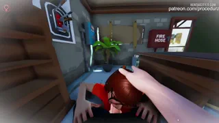 Caught trespassing (Proceduralis) [Original] rule 34