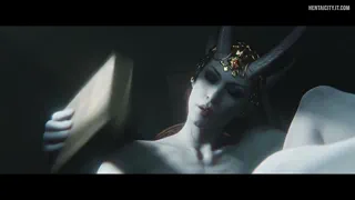 Mizora &amp; Cambion threeway [Baldur's Gate 3]