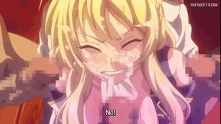 After the pirates conquered the country they gave the princess to her subjects who punished her for being unable to protect them (Mashou No Nie 3)