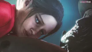 X Gonna Give It To Claire Redfield: NSFW Edition (Fugtrup, Honta Animation) [Resident Evil 2 Remake]