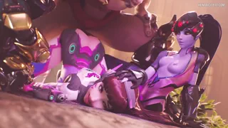 How the enemy team uses me after punching down my mech leaving me all exposed to them. But I could never be happier then under this Doms gigantic cock