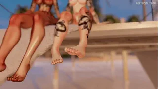 Pretty feet and pretty girls~