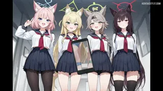 Girls from Blue Archive (Hentaisagastudio/@monookigoyaai) [Blue Archive]