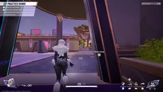 [Marvel Rivals] Black Cat walking around